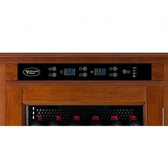 Винный шкаф COLDVINE C108-WN1 (Modern) купить с доставкой по Москве и Московской области в интернет-магазине АваТехно