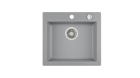Кухонная мойка TEKA CLIVO 50 S-TQ ALUGRAUMETALLIC