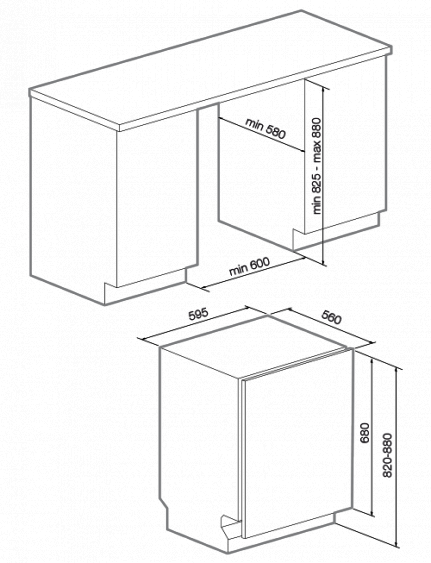 Посудомоечная машина GRAUDE VG 60.0 купить с доставкой по Москве и Московской области в интернет-магазине АваТехно