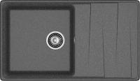 Кухонная мойка GRANFEST GF-LV-860L графит
