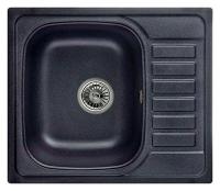 Кухонная мойка GRANULA GR-5801 шварц