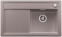 Кухонная мойка BLANCO ZENAR 45S (чаша справа)  алюметаллик с кл.-авт. InFino (арт.523711)