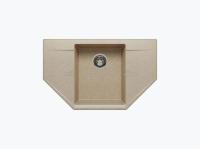 Кухонная мойка POLYGRAN Riff-800 песочный 302