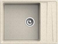 Кухонная мойка GRANFEST GF-LV-660L бежевый