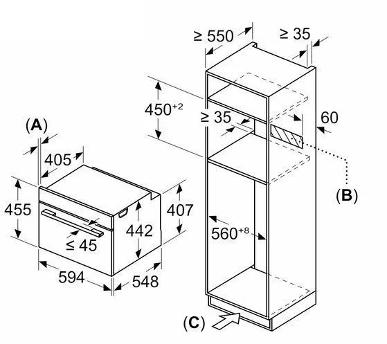 Духовой шкаф BOSCH CMG978NB1 купить с доставкой по Москве и Московской области в интернет-магазине АваТехно