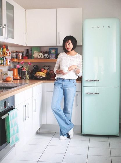 Холодильник SMEG fab32rvn1 купить с доставкой по Москве и Московской области в интернет-магазине АваТехно