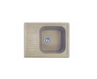 Мойка GRANFEST Standart GF-S645L (645х500) Песочный 302 с крылом 417584