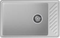 Кухонная мойка GRANFEST QUARZ GF-ZL51 серый