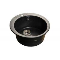 Мойка GRANFEST Rondo GF-R480 (d480) Черный 308 круглая 432577