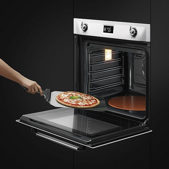 Многофункциональный духовой шкаф Smeg SFP6925BPZE1 купить с доставкой по Москве и Московской области в интернет-магазине АваТехно