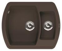 Кухонная мойка FLORENTINA Нире 630 К мокко