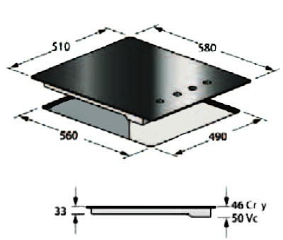 Поверхность KAISER kcg 6976gbe turbo купить с доставкой по Москве и Московской области в интернет-магазине АваТехно