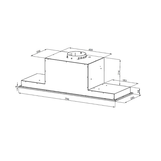 Вытяжка KORTING KHI 9777 GN купить с доставкой по Москве и Московской области в интернет-магазине АваТехно