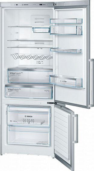 Холодильник Bosch KGN57PI20 нержавеющая сталь купить с доставкой по Москве и Московской области в интернет-магазине АваТехно
