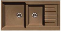 Мойка GRANFEST Practic GF-P980KL (980х510) Терракот 307 2-секц. 429656