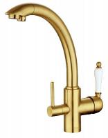 Смеситель FLORENTINA Шале золото (333.28H.2113.710)