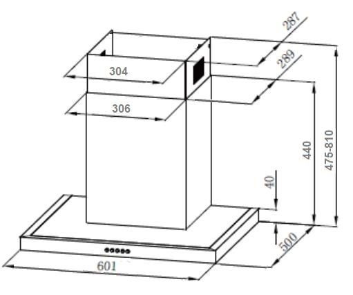 Вытяжка MONSHER COCOS 60 X купить с доставкой по Москве и Московской области в интернет-магазине АваТехно