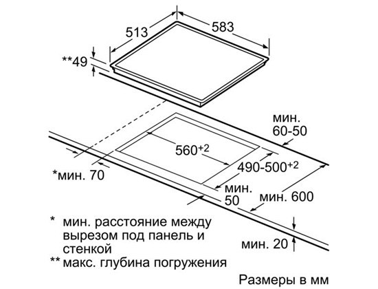 Поверхность BOSCH pkn646f17r купить с доставкой по Москве и Московской области в интернет-магазине АваТехно