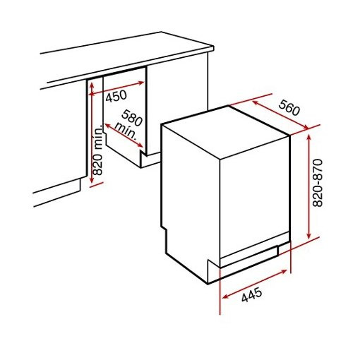 Посудомоечная машина TEKA DW7 41 FI купить с доставкой по Москве и Московской области в интернет-магазине АваТехно