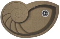 Кухонная мойка FLORENTINA Наутилус коричневый (20.350.E0820.105)