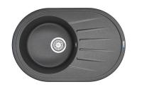 Кухонная мойка GRANULA ST-7601 графит