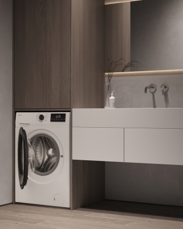 Стиральная машина Weissgauff WM 4657 Inverter Steam купить с доставкой по Москве и Московской области в интернет-магазине АваТехно