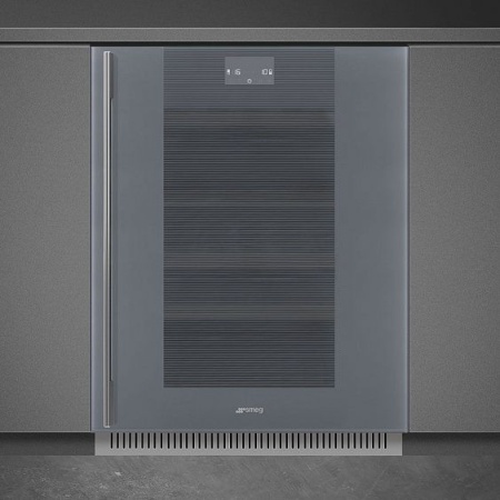 Встраиваемый винный шкаф SMEG CVI138RWS2 купить с доставкой по Москве и Московской области в интернет-магазине АваТехно