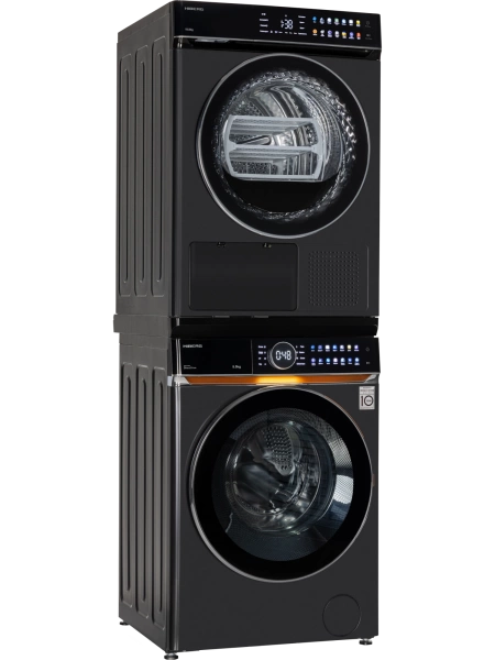 Сушильная машина HIBERG HDQ11 - 10 B + Стиральная машина HIBERG i-DDQ10 - 814 B купить с доставкой по Москве и Московской области в интернет-магазине АваТехно