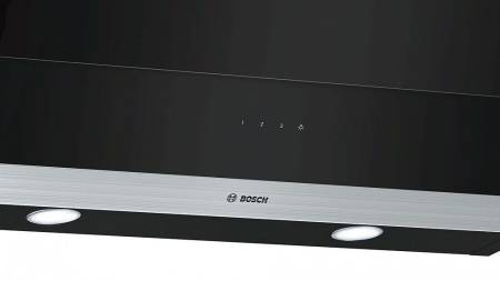 Каминная вытяжка BOSCH DWK 098 G 60 BK купить с доставкой по Москве и Московской области в интернет-магазине АваТехно