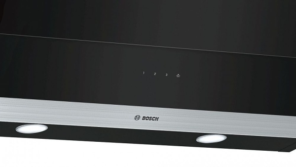 Каминная вытяжка BOSCH DWK 098 G 60 BK купить с доставкой по Москве и Московской области в интернет-магазине АваТехно