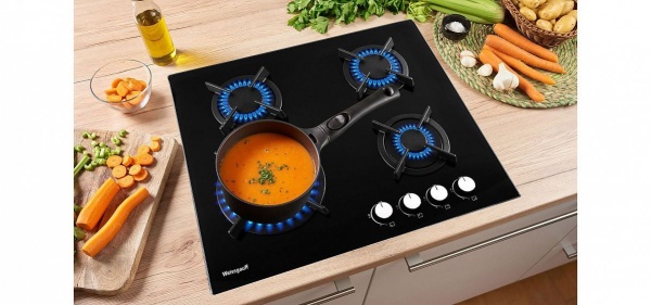 Газовая панель Weissgauff HGG 640 BG купить с доставкой по Москве и Московской области в интернет-магазине АваТехно