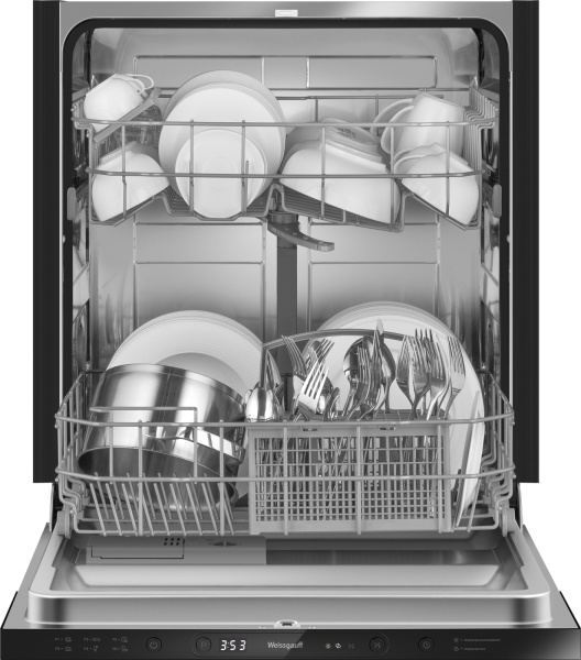 Посудомоечная машина WEISSGAUFF DW 6026 D Silver купить с доставкой по Москве и Московской области в интернет-магазине АваТехно