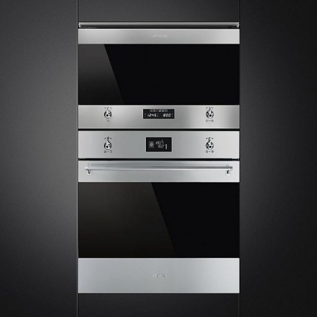 Микроволновая печь SMEG MP322X1 купить с доставкой по Москве и Московской области в интернет-магазине АваТехно