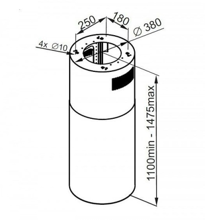 Вытяжка MAUNFELD LEE PUSH 39 белый купить с доставкой по Москве и Московской области в интернет-магазине АваТехно