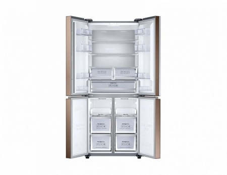Холодильник Samsung RF50K5960DP бронзовый купить с доставкой по Москве и Московской области в интернет-магазине АваТехно