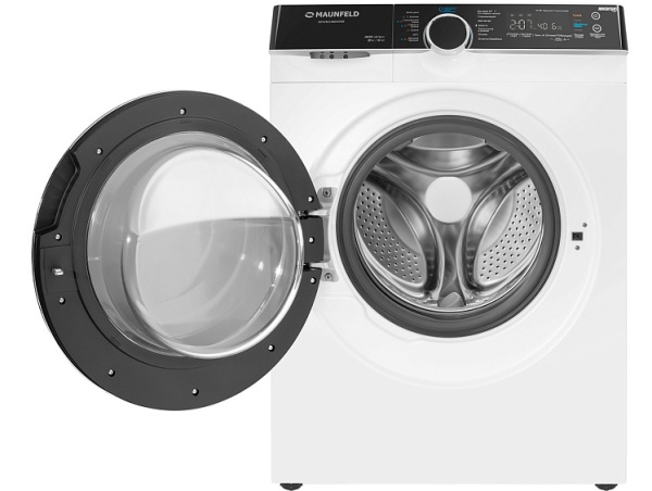 Стиральная машина с сушкой инвертором и паром MAUNFELD MFWM1486WH06 купить с доставкой по Москве и Московской области в интернет-магазине АваТехно