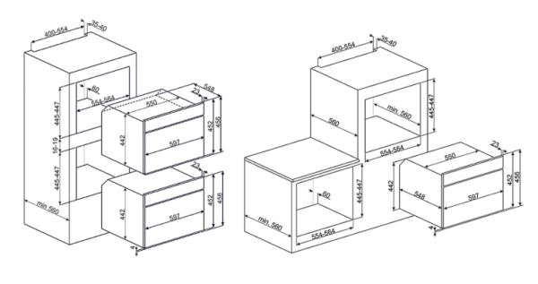 Духовой шкаф SMEG SF4750VCOT купить с доставкой по Москве и Московской области в интернет-магазине АваТехно