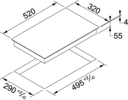 Индукционная варочная поверхность Franke FHSM3022IBK (108.0492.719) купить с доставкой по Москве и Московской области в интернет-магазине АваТехно