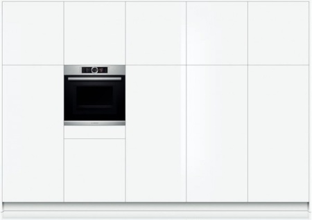 Электрический духовой шкаф Bosch HNG6764S1 купить с доставкой по Москве и Московской области в интернет-магазине АваТехно