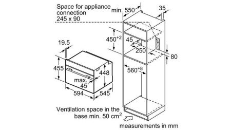 Встраиваемая микроволновая печь Bosch CFA634GS1 купить с доставкой по Москве и Московской области в интернет-магазине АваТехно