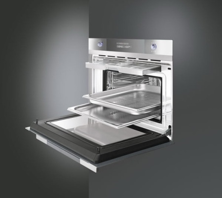 Пароварка встраиваемая SMEG sc45v2 купить с доставкой по Москве и Московской области в интернет-магазине АваТехно