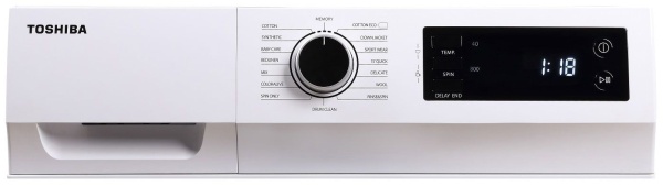 Стиральная машина TOSHIBA TW-BJ100M4RU(WK) купить с доставкой по Москве и Московской области в интернет-магазине АваТехно