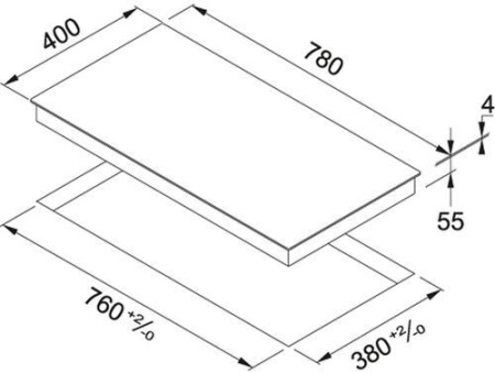 Индукционная варочная поверхность Franke FHSM8033IBK (108.0492.718) купить с доставкой по Москве и Московской области в интернет-магазине АваТехно