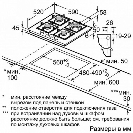 Газовая поверхность BOSCH ppp 616b21e купить с доставкой по Москве и Московской области в интернет-магазине АваТехно