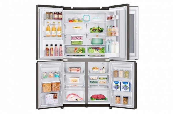 Холодильник LG GR-X24FTKSB нержавеющая сталь купить с доставкой по Москве и Московской области в интернет-магазине АваТехно