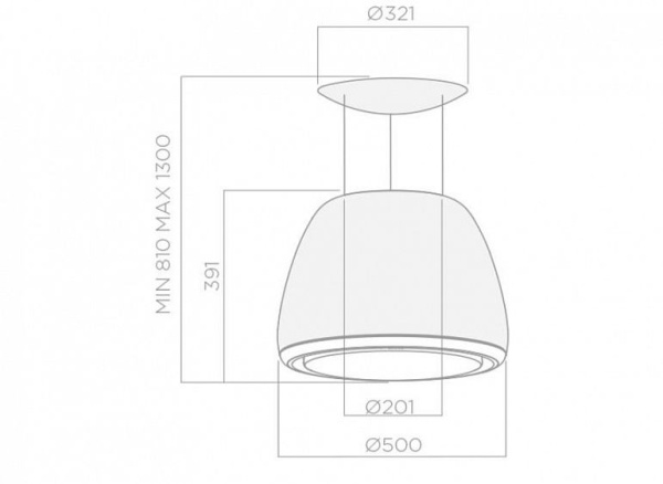 Вытяжка Elica EDITH ROCK/F/50 купить с доставкой по Москве и Московской области в интернет-магазине АваТехно