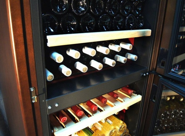 Винный шкаф IP INDUSTRIE cex 601 vu (цвет - венге) купить с доставкой по Москве и Московской области в интернет-магазине АваТехно