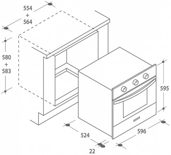 Духовой шкаф CANDY F202/1N купить с доставкой по Москве и Московской области в интернет-магазине АваТехно