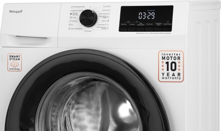 Стиральная машина Weissgauff WM 4657 Inverter Steam купить с доставкой по Москве и Московской области в интернет-магазине АваТехно