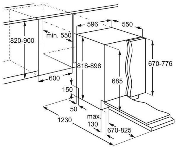 Посудомоечная машина AEG F SK93705 P купить с доставкой по Москве и Московской области в интернет-магазине АваТехно